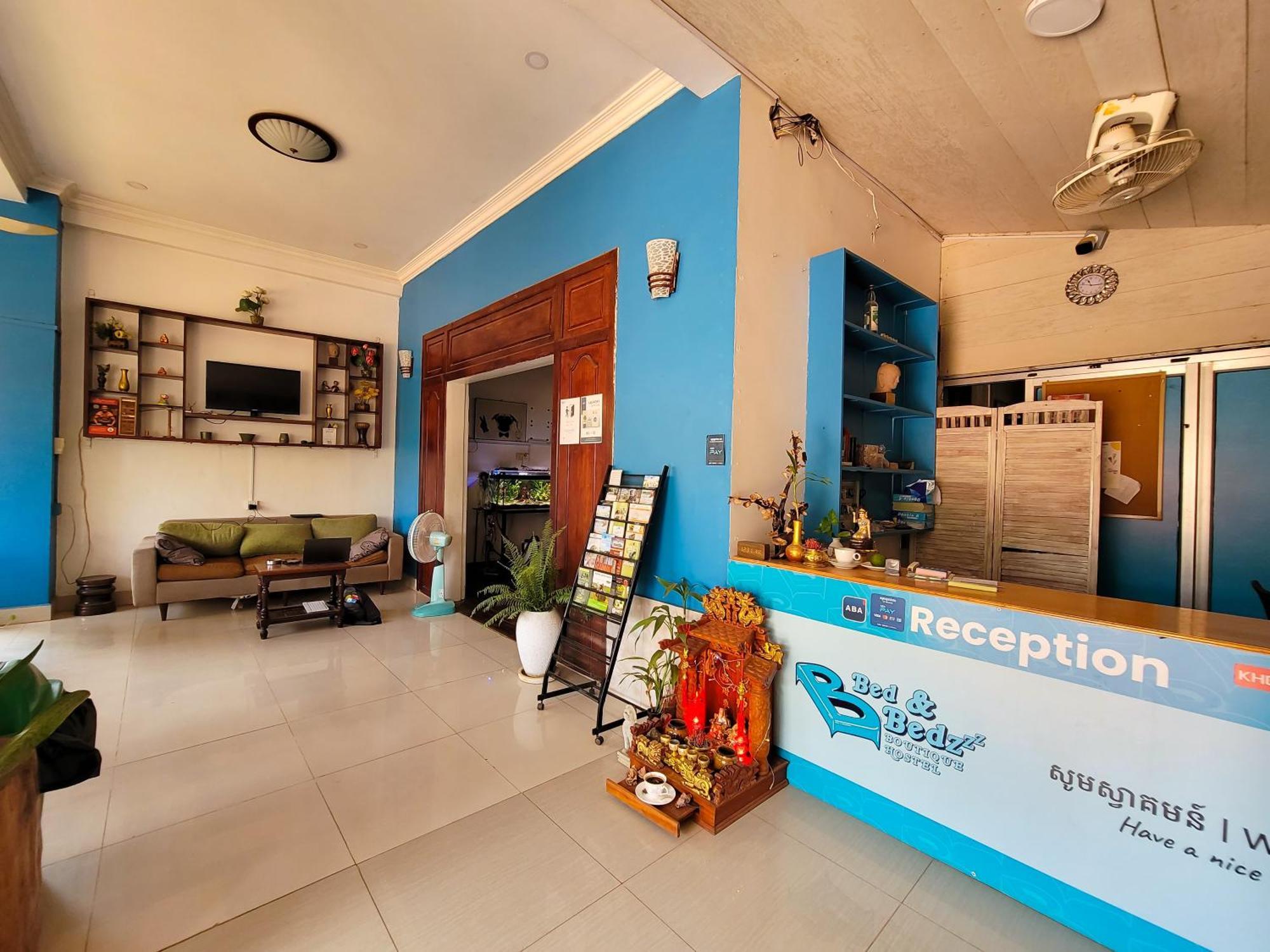 A Pousada Bed & Bedzzz Siem Reap Exterior foto